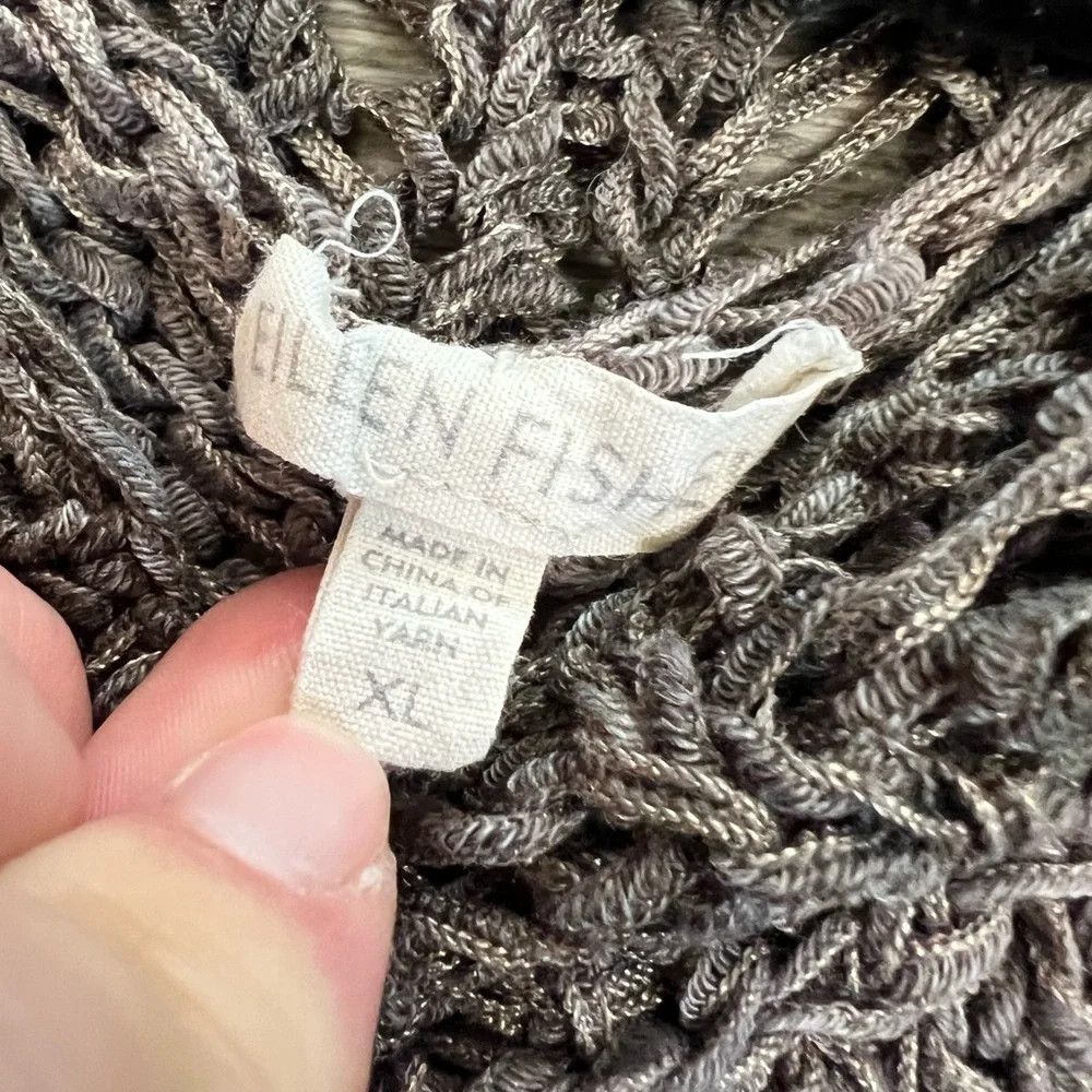 Eileen‎ Fisher Gorgeous Linen Blend Sweater- XL